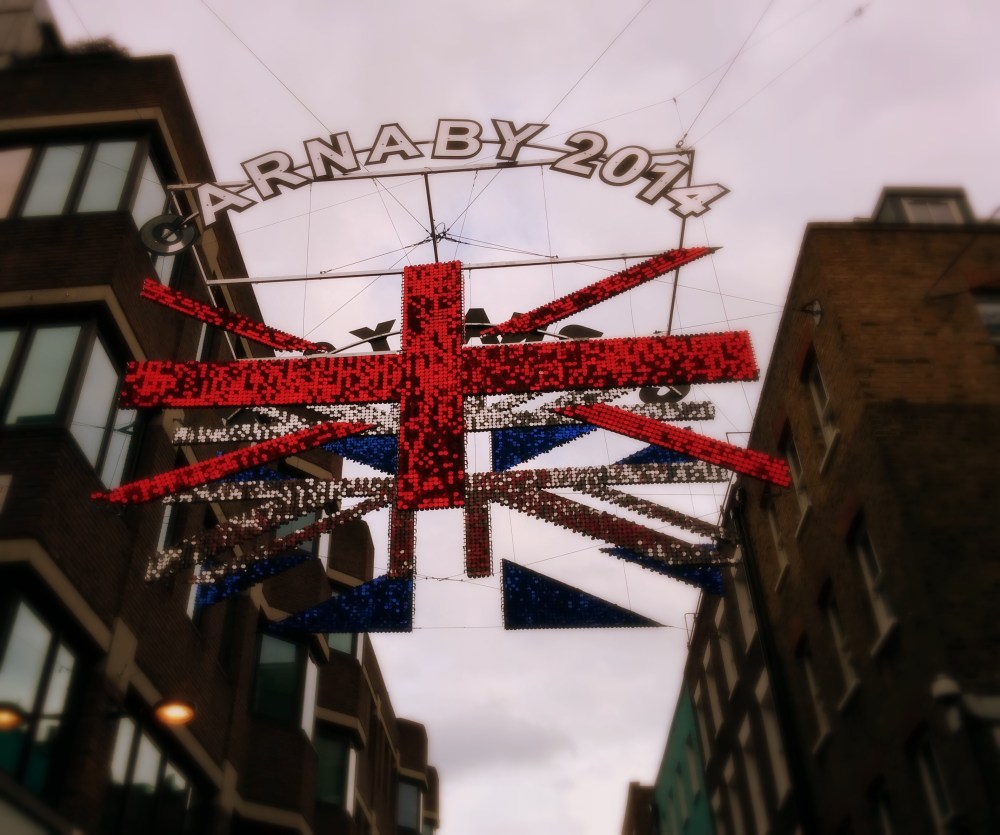 London has lovely street decorations all over the place.