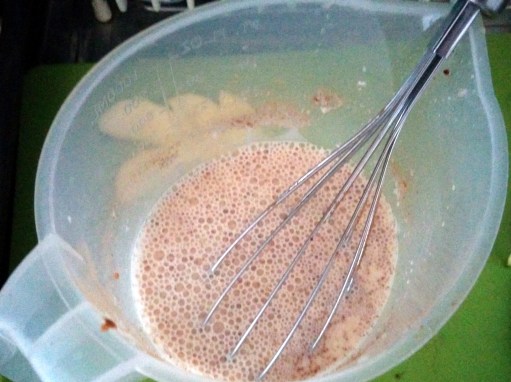 egg milk mixture for bread pudding