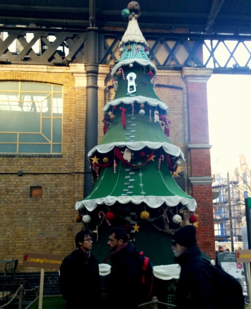 little big planet christmas tree old spitalfields market