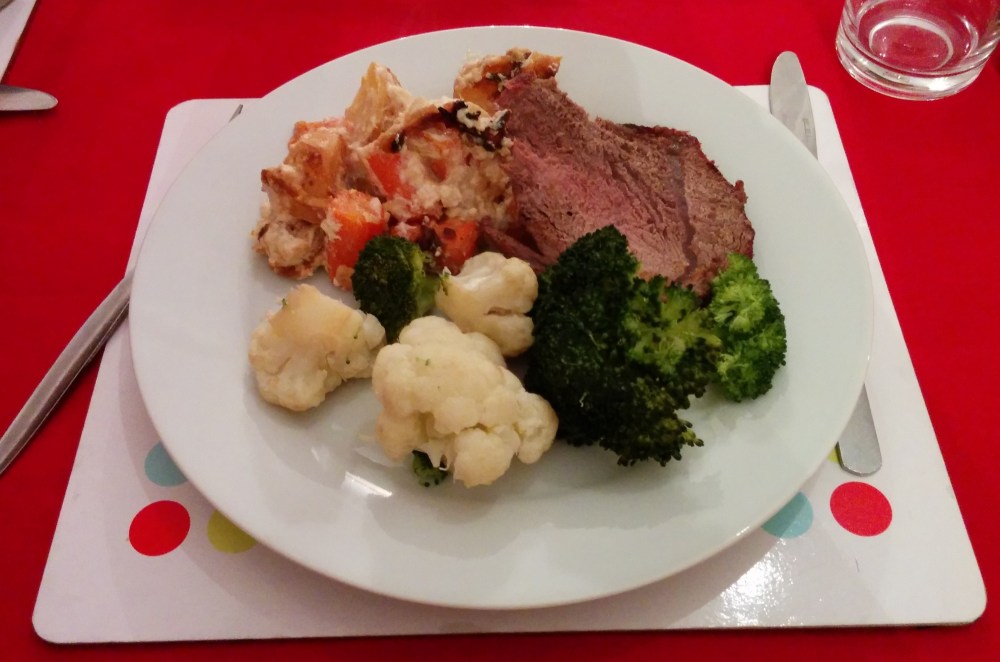 Dinner at the lovely Artemis'.