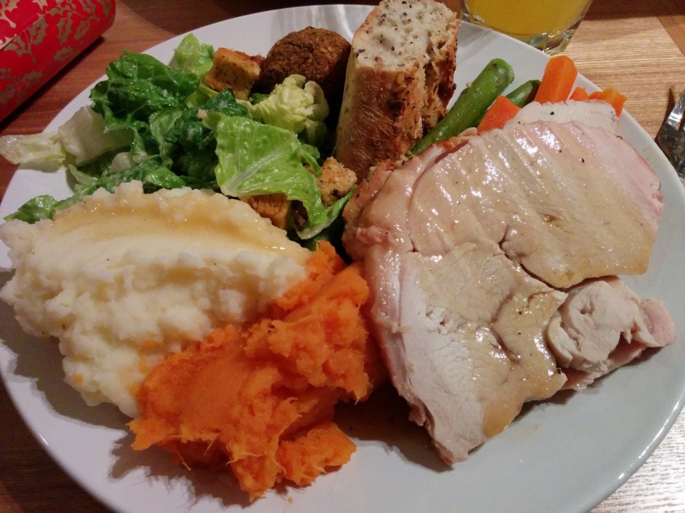 Our Canadian Christmas dinner (=