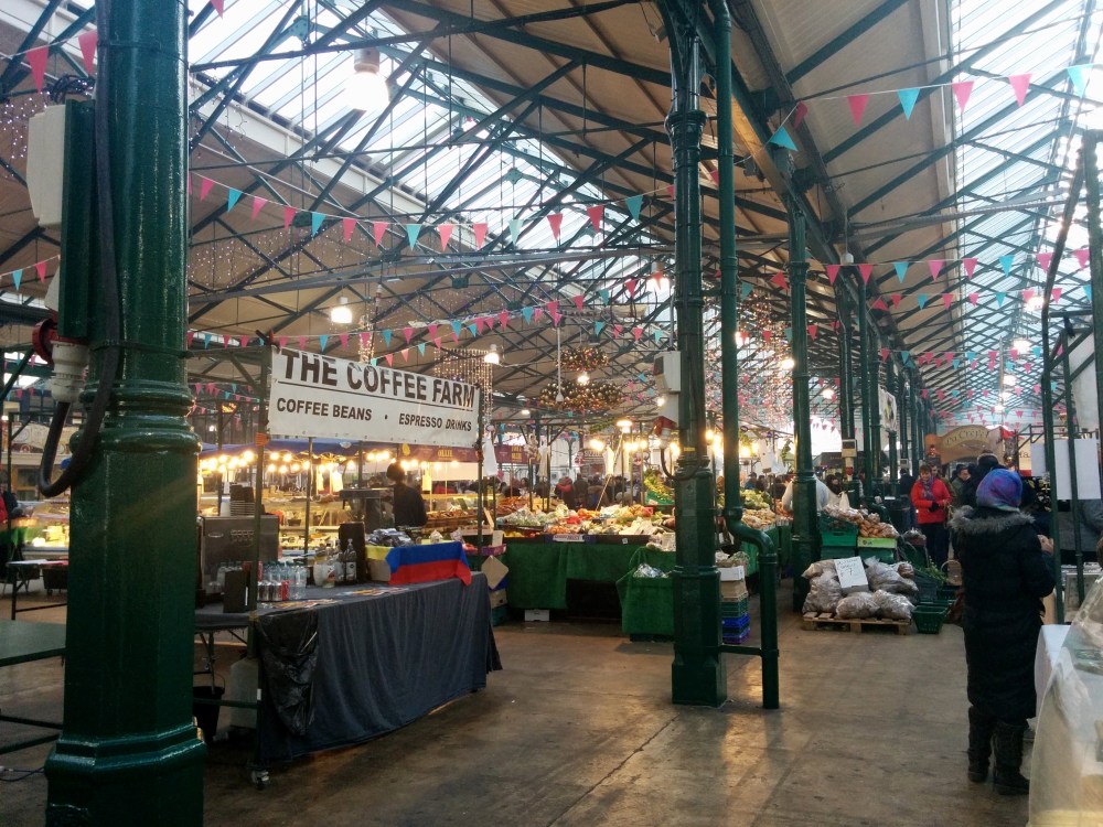 St. George's Market on the inside!