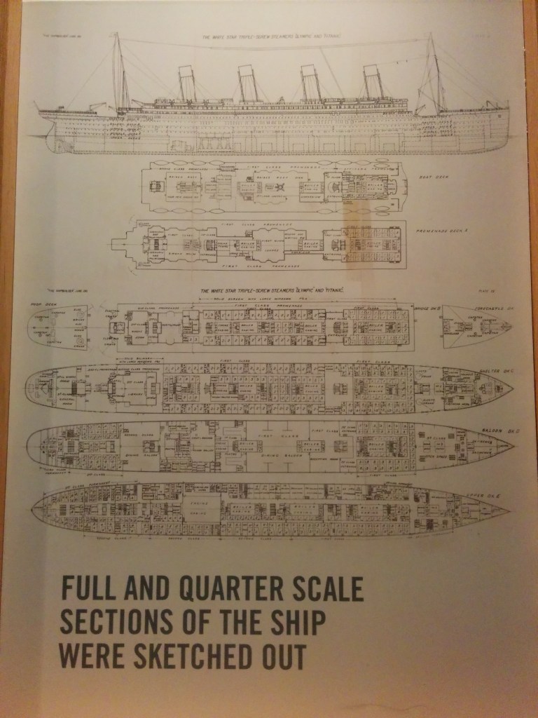 Blueprints for the Titanic.