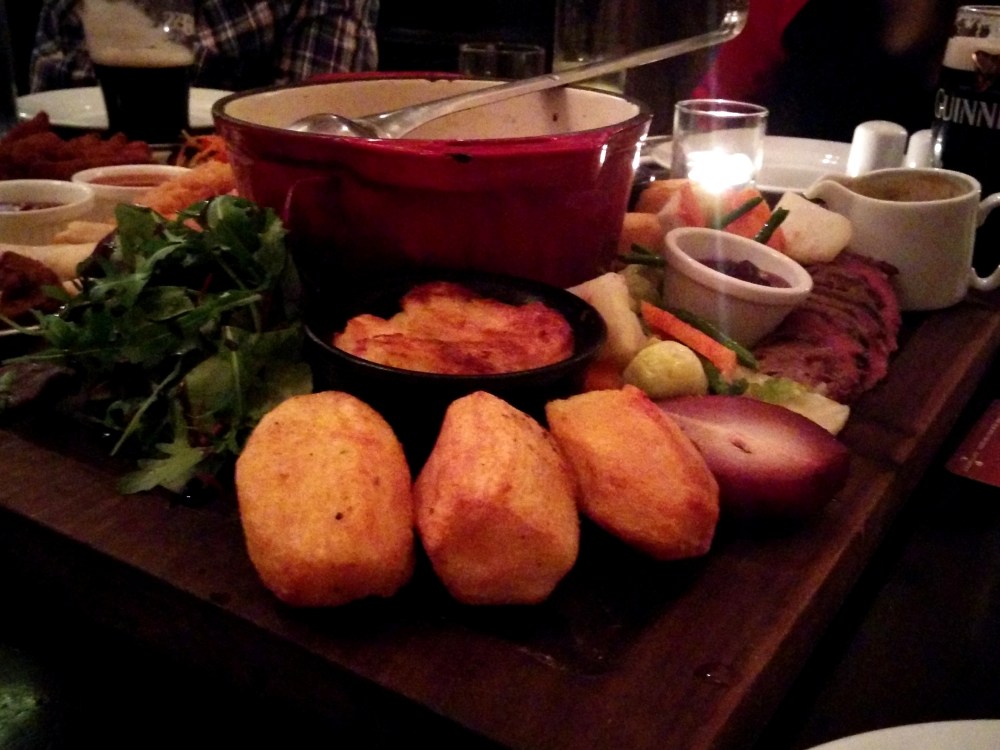 Venison stew at the Bank on College Green.