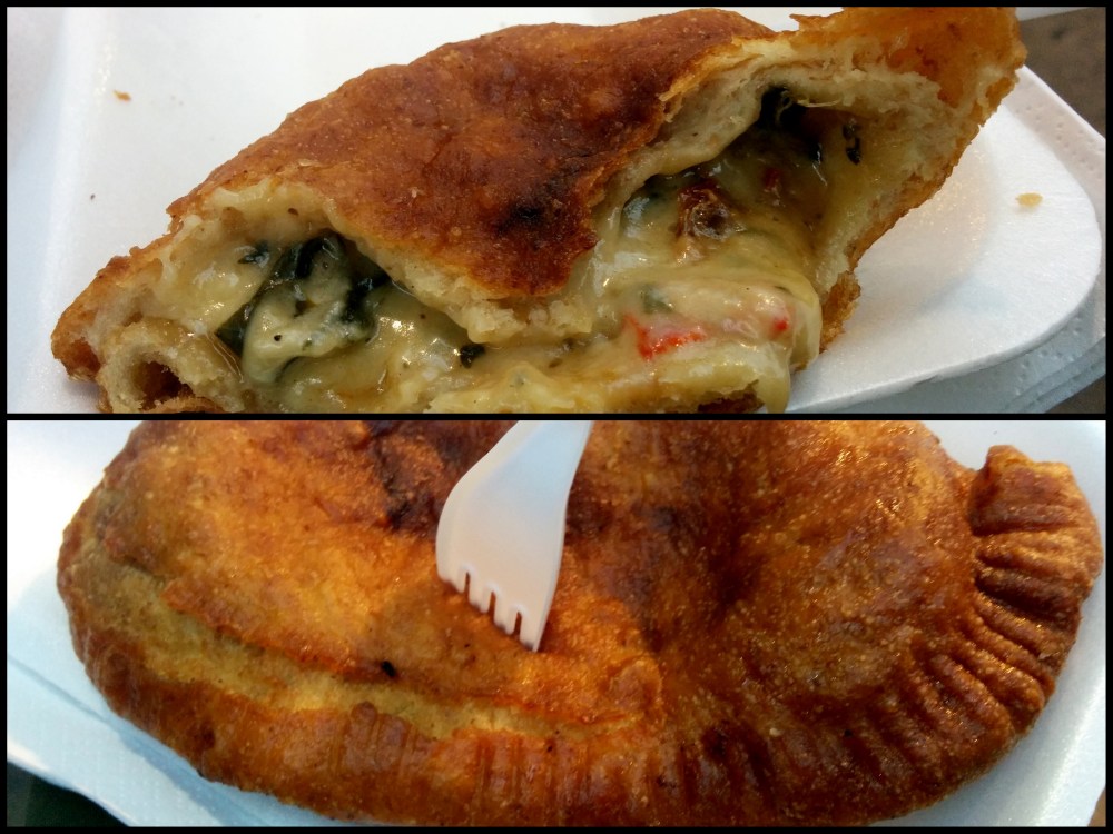 Four cheese panzerotti.