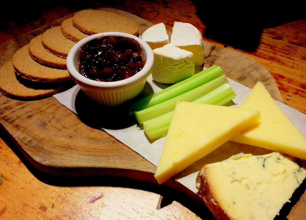 southwark tavern cheese board