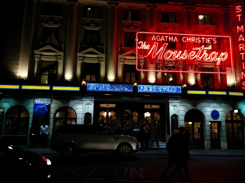 agatha christie the mousetrap play dominion theatre london england