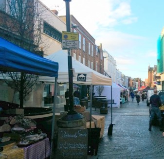 windsor town food market england